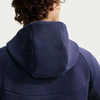 Nike Tech Fleece Sportswear Vest Black Dark Blue Purple
