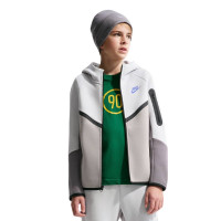 Nike Tech Fleece Sportswear Trainingspak Kids Lichtgrijs Grijs Donkerblauw