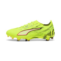 PUMA Ultra 6 Ultimate Gras Football Boots (FG) Neon Yellow Red Black