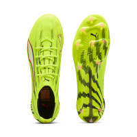 PUMA Ultra 6 Ultimate Gras Football Boots (FG) Neon Yellow Red Black