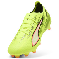 PUMA Ultra 6 Match Gras / Kunstgras Voetbalschoenen (MG) Neongeel Rood Zwart