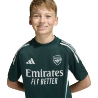 adidas Arsenal Training Shirt 2025-2026 Kids Dark Green Grey