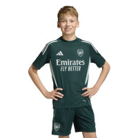 adidas Arsenal Training Shirt 2025-2026 Kids Dark Green Grey