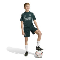 adidas Arsenal Training Shirt 2025-2026 Kids Dark Green Grey