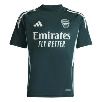 adidas Arsenal Training Shirt 2025-2026 Kids Dark Green Grey