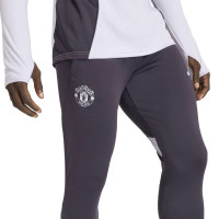 adidas Manchester United Training pants 2025-2026 Black Purple
