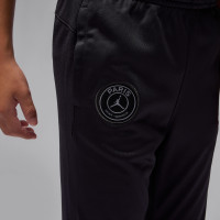 Nike Paris Saint-Germain x Jordan Strike Trainingspak Full-Zip 2025-2026 Kleuters Zwart Donkergrijs
