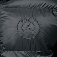 Nike Paris Saint-Germain x Jordan Padded Winter Jacket 2025-2026 Black