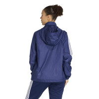 adidas Tiro 26 League Windbreaker Dames Donkerblauw Wit