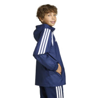 adidas Tiro 26 League Windbreaker Kids Donkerblauw Wit