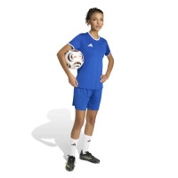 adidas Entrada 26 Voetbalshirt Dames Blauw Wit