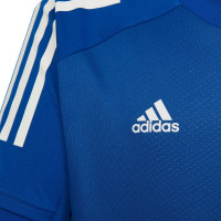 adidas Condivo 20 Trainingsshirt Kids Blauw Wit