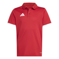 adidas Entrada 26 Polo Training Set Kids Red White