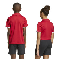 adidas Entrada 26 Polo Kids Rood Wit