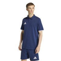adidas Entrada 26 Polo Training Set Dark Blue White