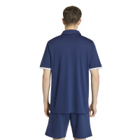 adidas Entrada 26 Polo Donkerblauw Wit