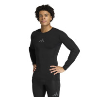 adidas Padded Long Sleeve Keeper Shirt Black