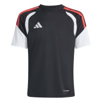 adidas Tiro 26 League Kids Football Shirt Black Light Red