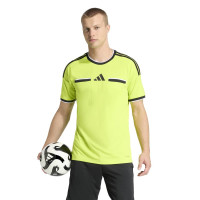 adidas REF 26 Scheidsrechtersshirt Korte Mouwen Geel Zwart