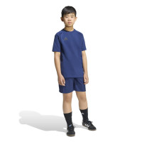 adidas Tiro Travel Training Shirt Kids Dark Blue Black