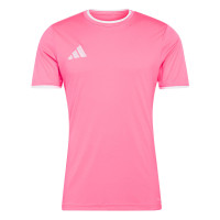 adidas Entrada 26 Voetbalshirt Roze Wit