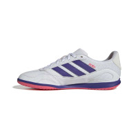 adidas Super Sala III Indoor Football Boots (IN) White Purple Pink