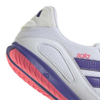 adidas Super Sala III Indoor Football Boots (IN) White Purple Pink