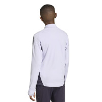 adidas Manchester United Trainingspak 1/4-Zip 2025-2026 Kids Paars Zwart