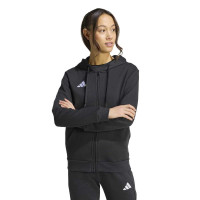adidas Entrada 26 Women's Full-Zip Sweatsuit Black White