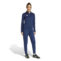 adidas Entrada 26 Trainingspak 1/4-Zip Dames Donkerblauw Wit