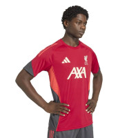 adidas Liverpool Trainingsshirt 2025-2026 Rood Grijs