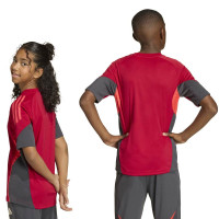 adidas Liverpool Training Shirt 2025-2026 Kids Red Grey