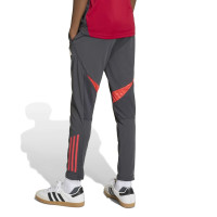 adidas Liverpool Tracksuit 1/4-Zip 2025-2026 Kids Red Grey Silver