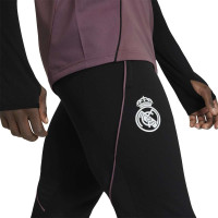 adidas Real Madrid Trainingsbroek 2025-2026 Zwart Paars Wit