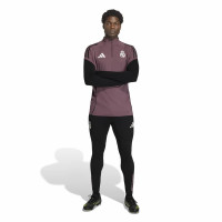 adidas Real Madrid Trainingsbroek 2025-2026 Zwart Paars Wit