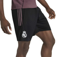 adidas Real Madrid Training Short 2025-2026 Black Purple White