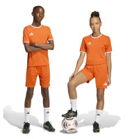 adidas Entrada 26 Voetbalbroekje Kids Oranje Wit