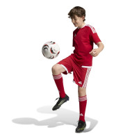 adidas Tiro 26 Competition Voetbalbroekje Kids Rood Wit