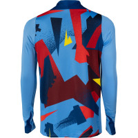 Nike FC Barcelona Pre-Match Strike Training sweater 1/4 Zip 2025-2026 Dark Blue Yellow