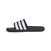 adidas Adilette Comfort 2.0 Slides Black White Carbon