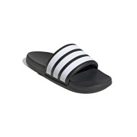 adidas Adilette Comfort 2.0 Slides Black White Carbon