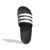adidas Adilette Comfort 2.0 Slides Black White Carbon