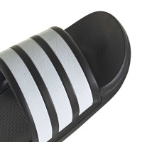 adidas Adilette Comfort 2.0 Slides Black White Carbon