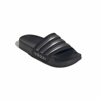 adidas Adilette Shower Slides Kids Black Silver Black