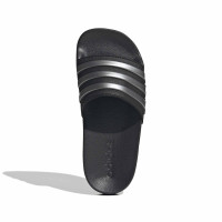 adidas Adilette Shower Slides Kids Black Silver Black