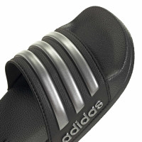 adidas Adilette Shower Slides Kids Black Silver Black