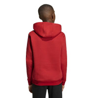 adidas Entrada 26 Hoodie Joggingpak Kids Rood Zwart