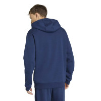 adidas Entrada 26 Hoodie Sweatsuit Dark Blue White