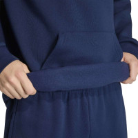 adidas Entrada 26 Hoodie Sweatsuit Dark Blue White