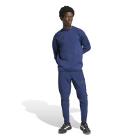 adidas Tiro Travel Joggingpak Korte Broek Donkerblauw Zwart